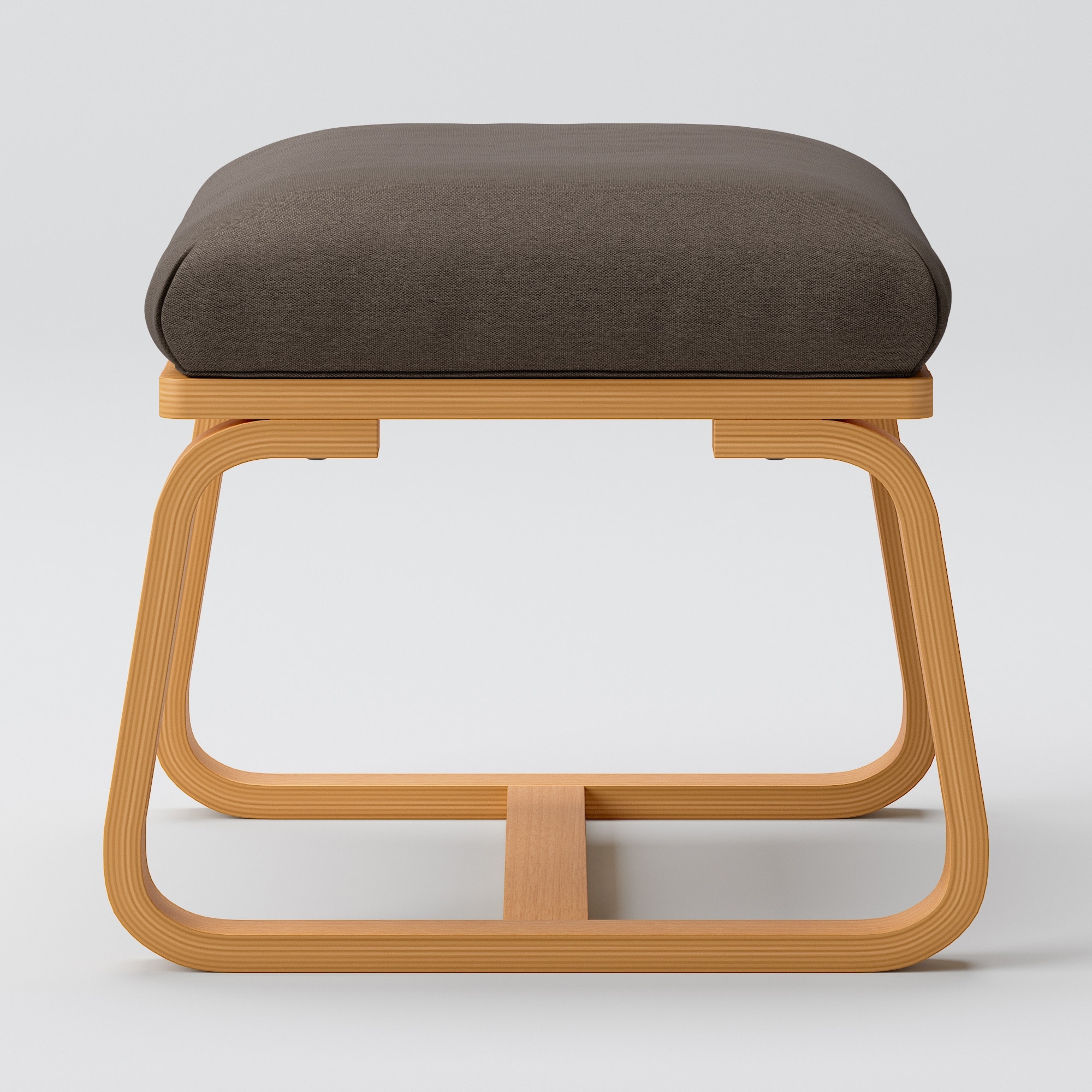 リビングでもダイニングでもつかえる　洗いざらしの綿帆布カバー