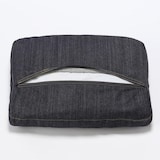 リビングでもダイニングでもつかえる　綿デニムカバー