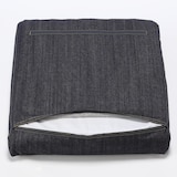 リビングでもダイニングでもつかえる　綿デニムカバー