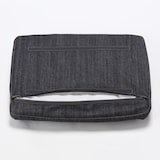 リビングでもダイニングでもつかえる　綿デニムカバー