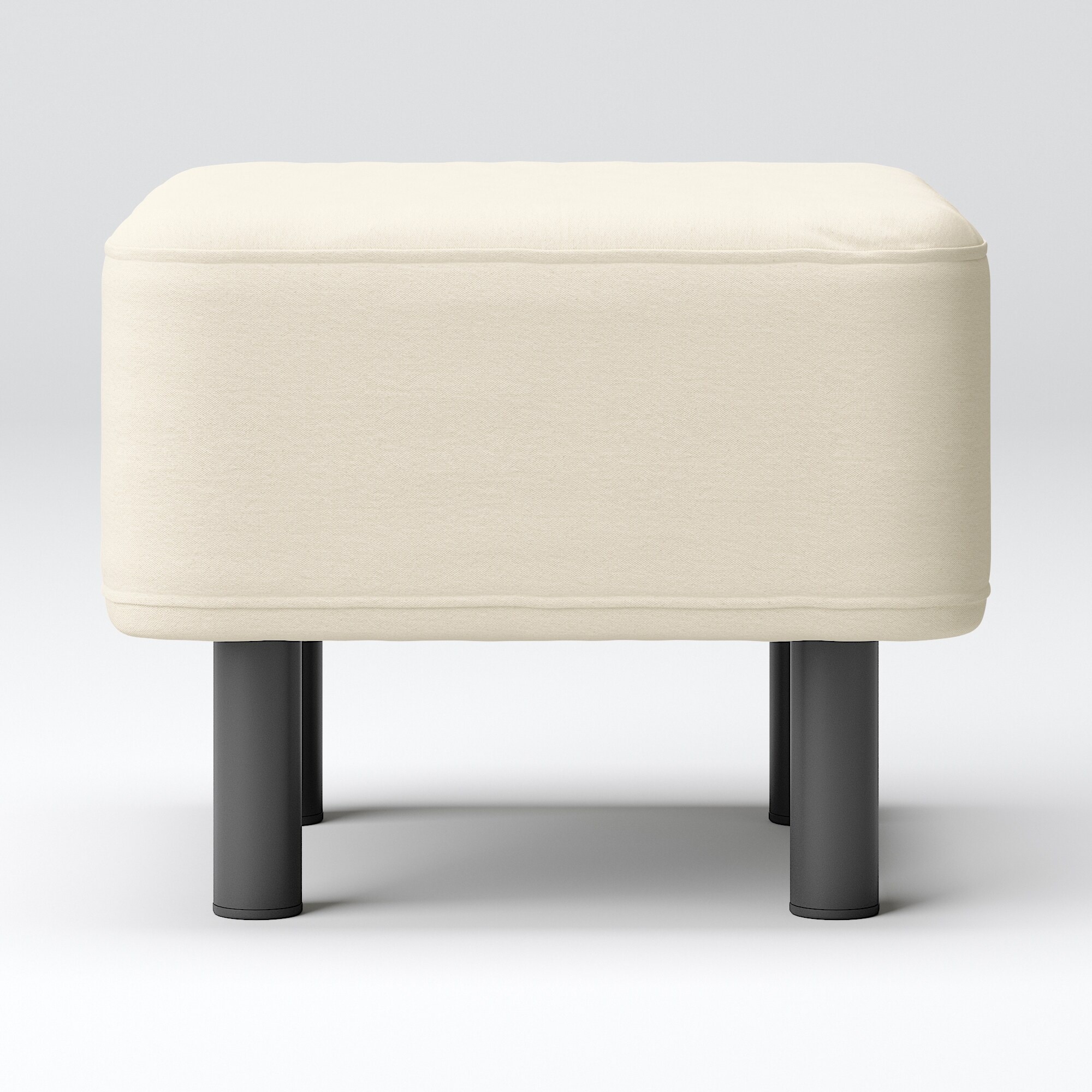 ソファベンチ　洗いざらしの綿帆布カバー