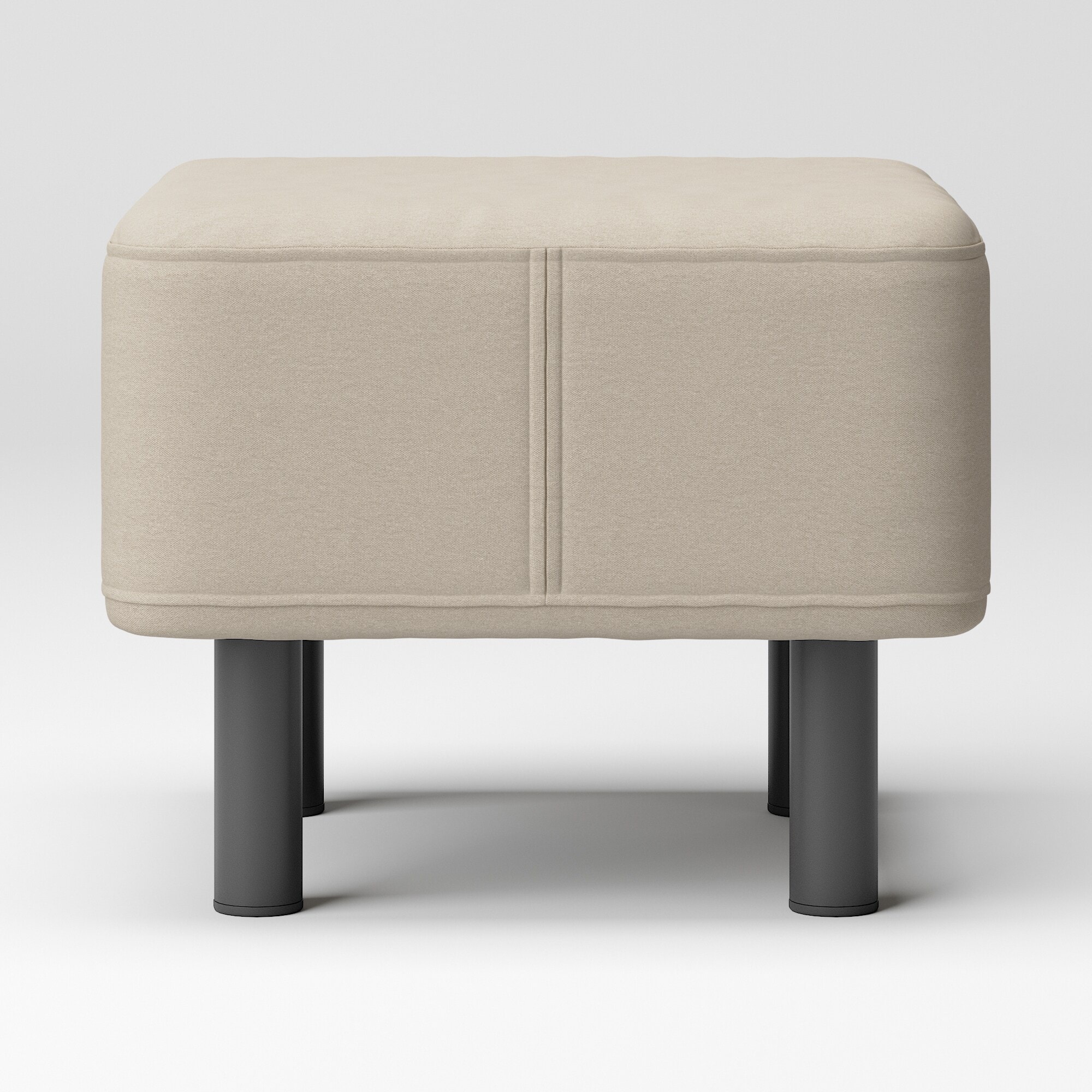 ソファベンチ　洗いざらしの綿帆布カバー