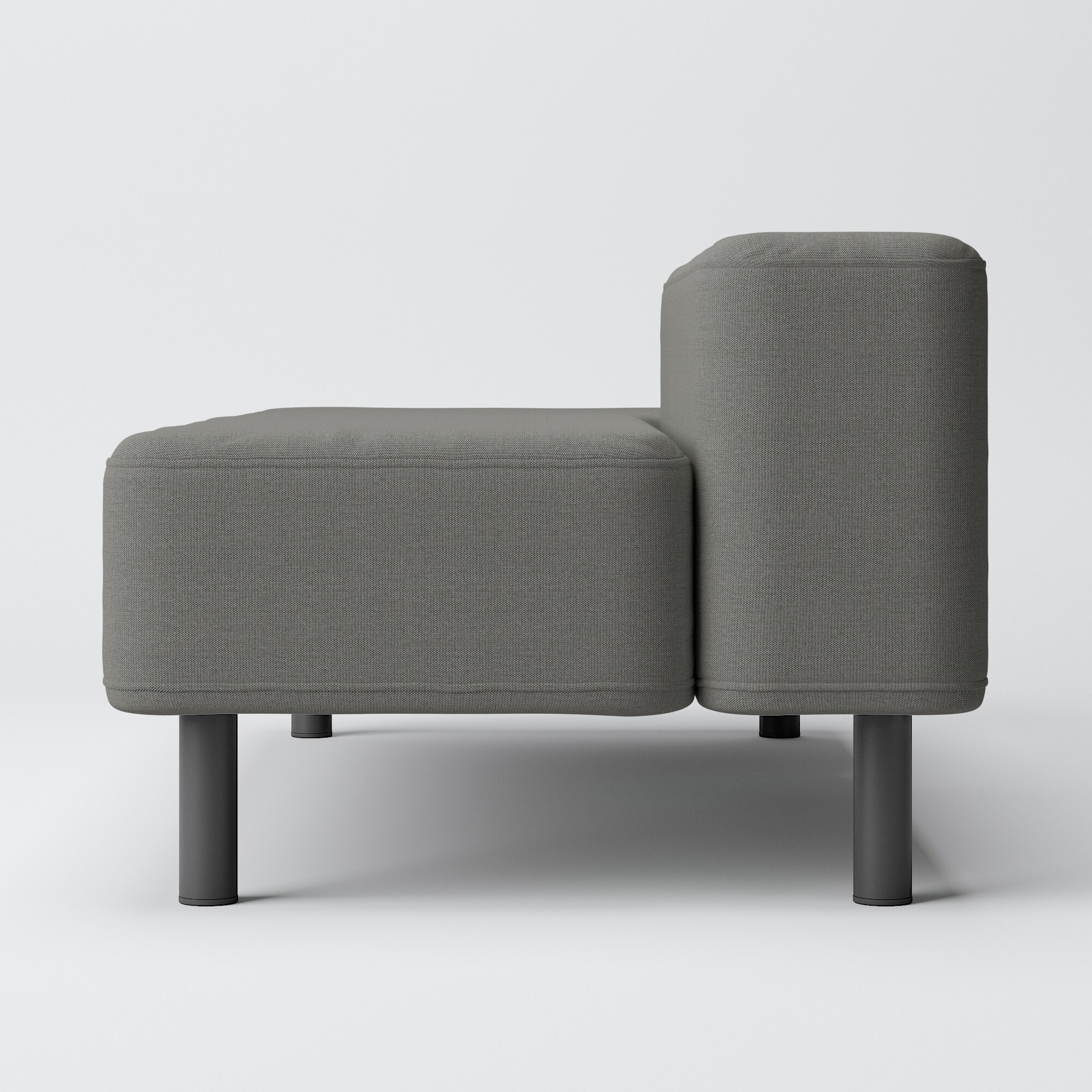 ソファベンチ　綿麻バスケット織カバー