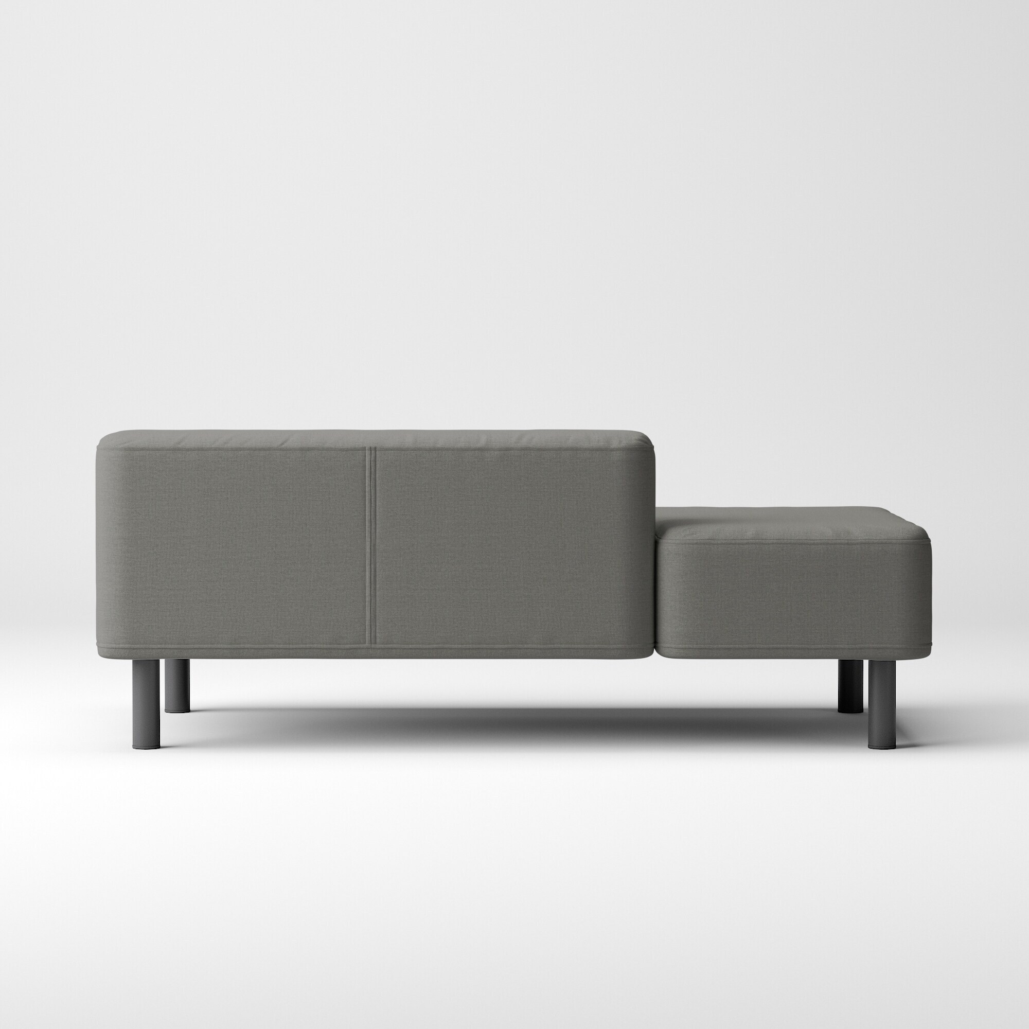 ソファベンチ　綿麻バスケット織カバー