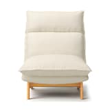 ハイバックリクライニングソファ　洗いざらしの綿帆布カバー