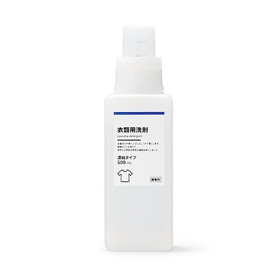 衣類用洗剤　濃縮タイプ／５００ｍＬ