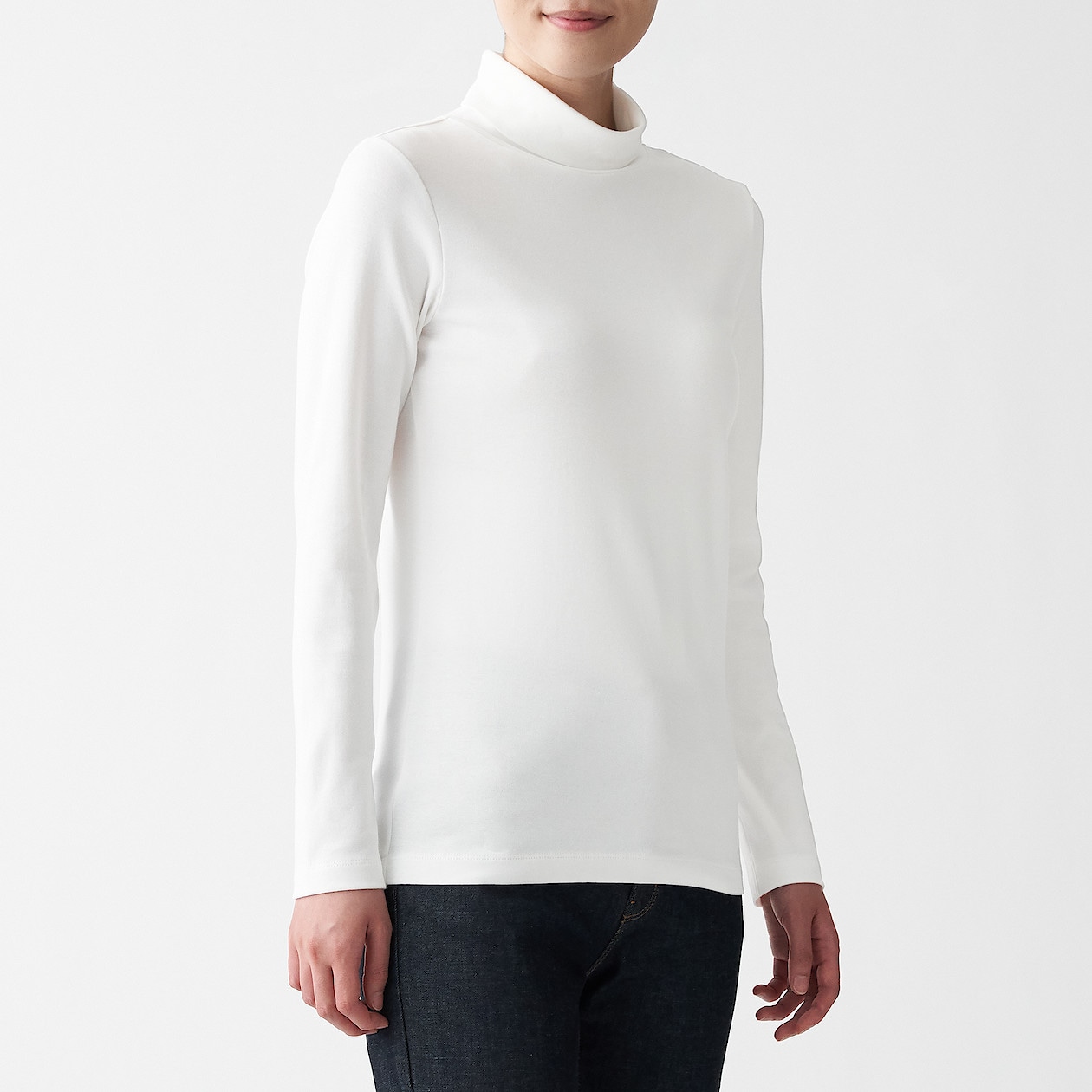 ストレッチフライス編みタートルネックtシャツ 婦人xs オフ白 tシャツ カットソー 長袖 七分袖 婦人 レディース 通販 無印良品 ストレッチフライス編みタートルネックtシャツ 婦人xs オフ白 tシャツ カットソー 長袖 七分袖 婦人 レディース 通販 無印良品