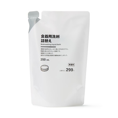 食器用洗剤　詰替え　２５０ｍＬ