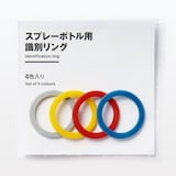 スプレーボトル用識別リング