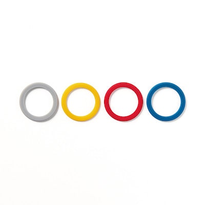 スプレーボトル用識別リング　４色入り