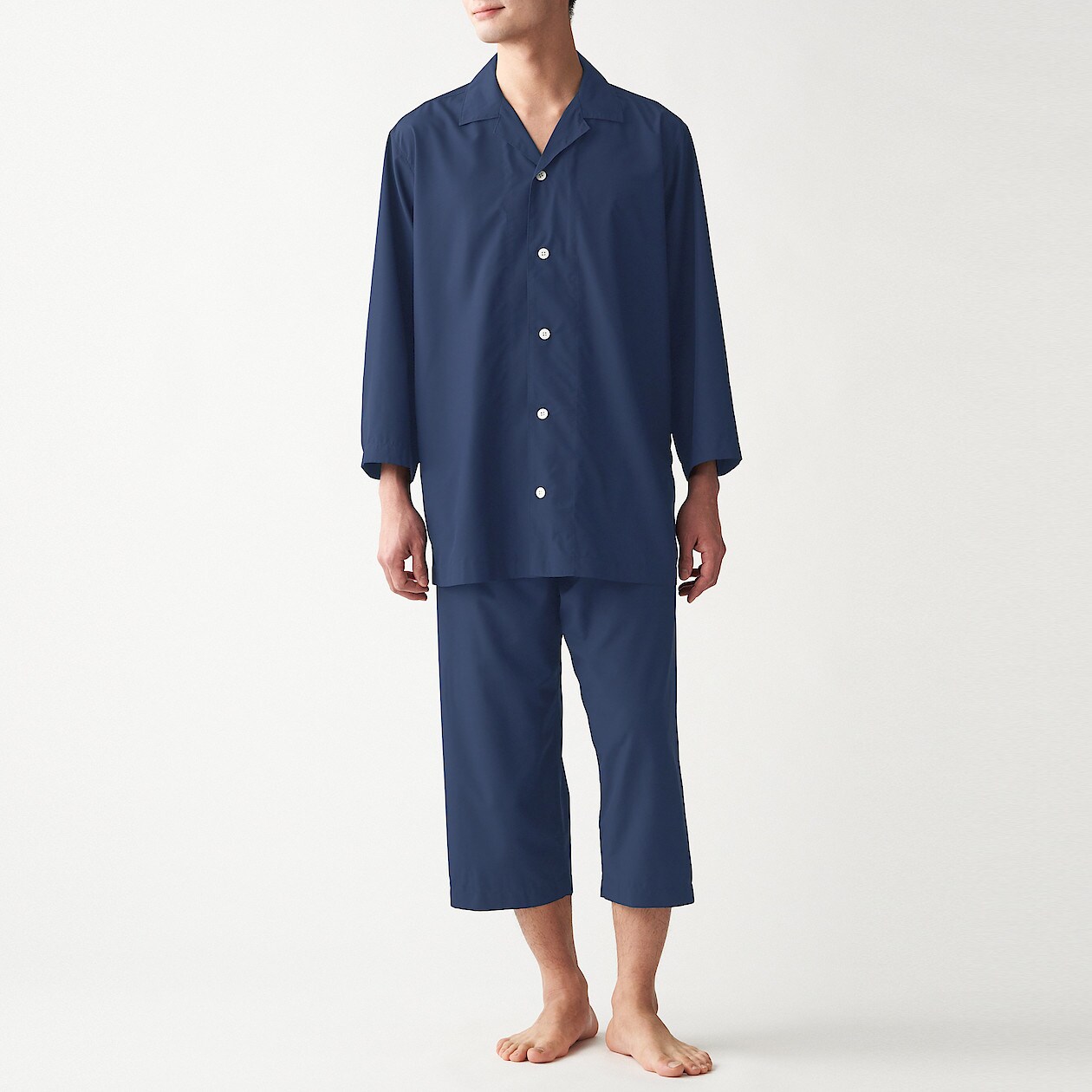 すぐ乾くトラベルパジャマ 男女兼用ｍ ｌ ネイビー パジャマ 婦人 レディース 通販 無印良品