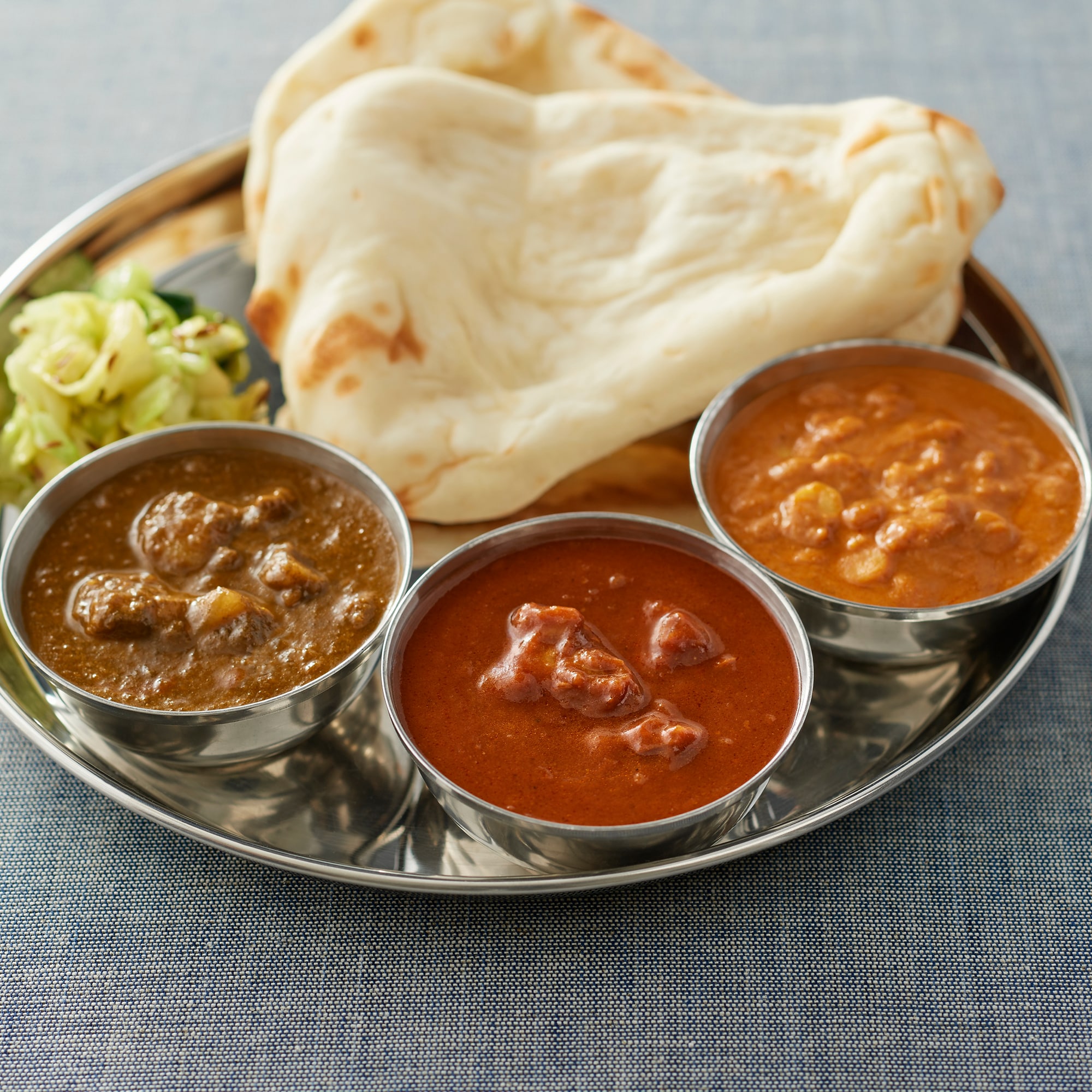 北インドのカレーセット