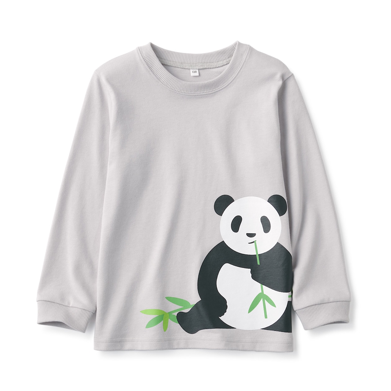 インド綿甘撚りプリント長袖tシャツ キッズ キッズ150ジャイアントパンダ キッズトップス 通販 無印良品 インド綿甘撚りプリント長袖tシャツ キッズ キッズ150ジャイアントパンダ キッズトップス 通販 無印良品