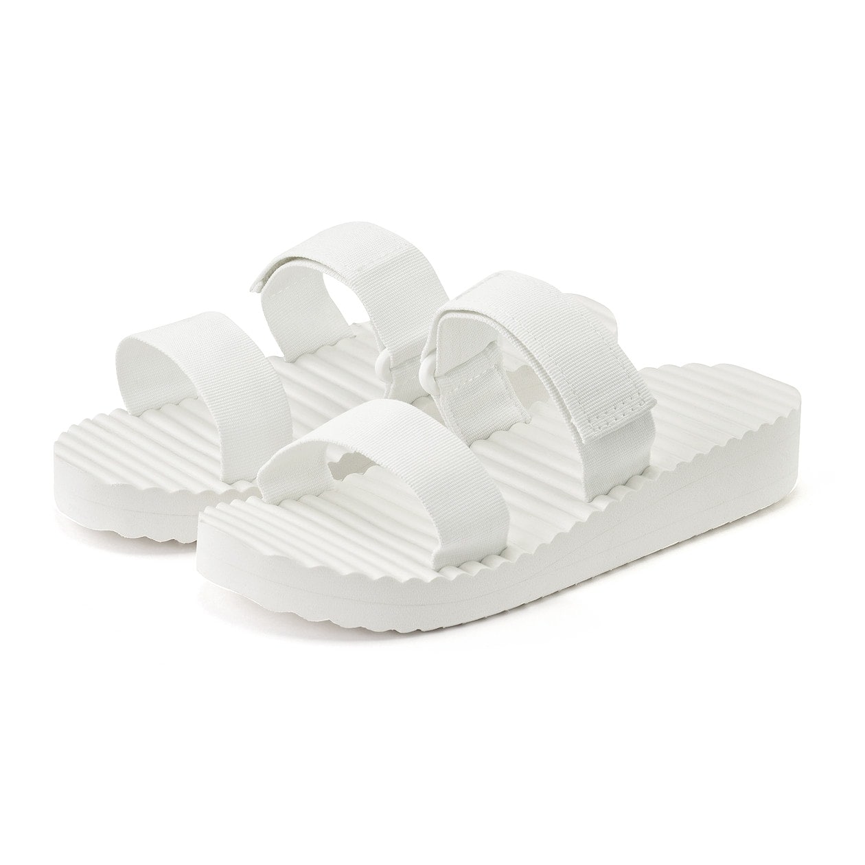 甲の高さで調節できるサンダル ｘｌ ２６ ５ ２７ ０ｃｍ オフ白 サンダル 紳士 メンズ 通販 無印良品