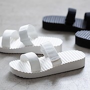 甲の高さで調節できるサンダル ｓ ２３ ５ ２４ ０ｃｍ 黒 サンダル 紳士 メンズ 通販 無印良品