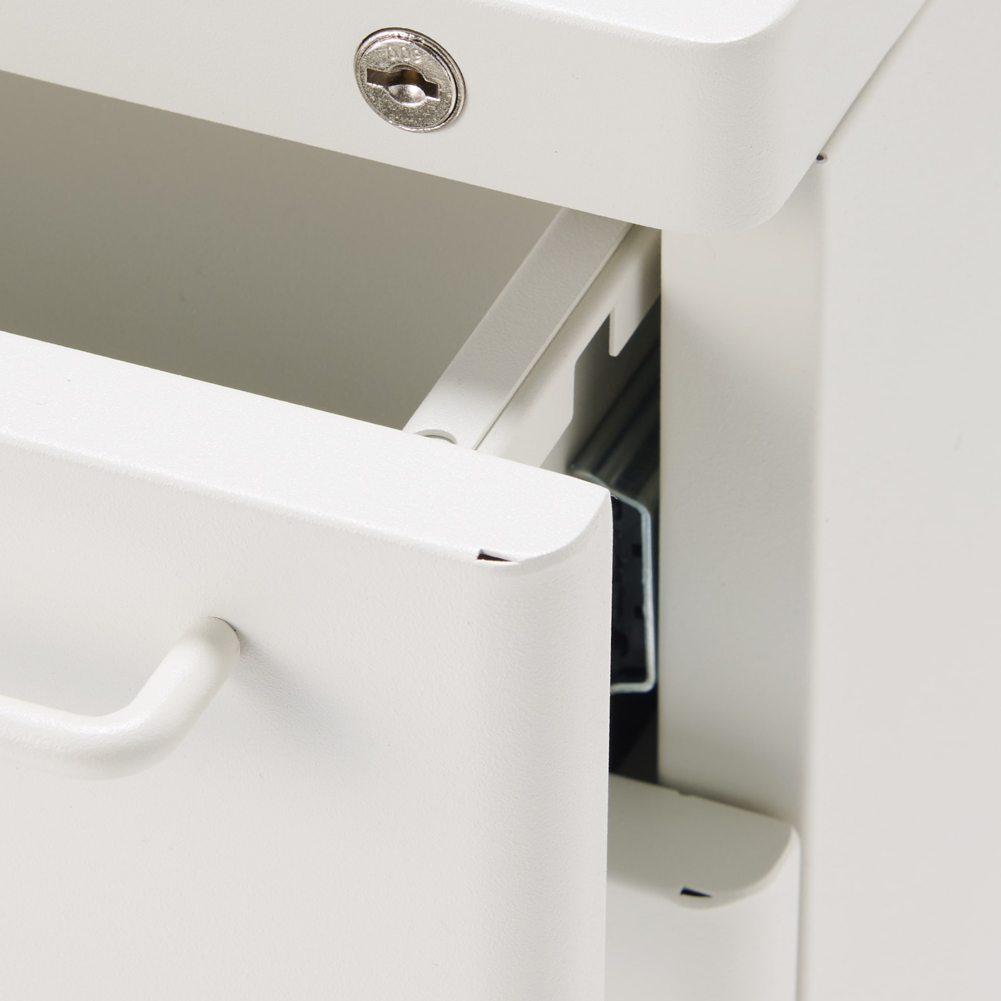 スチールキャビネット／ライトグレー