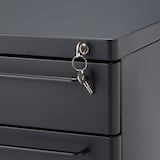 スチールキャビネット／ダークグレー