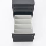 スチールキャビネット／ダークグレー