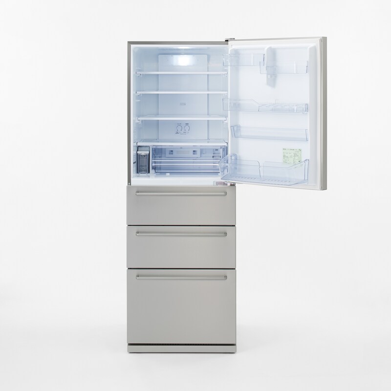 冷蔵庫 355L ステンレス | 無印良品 