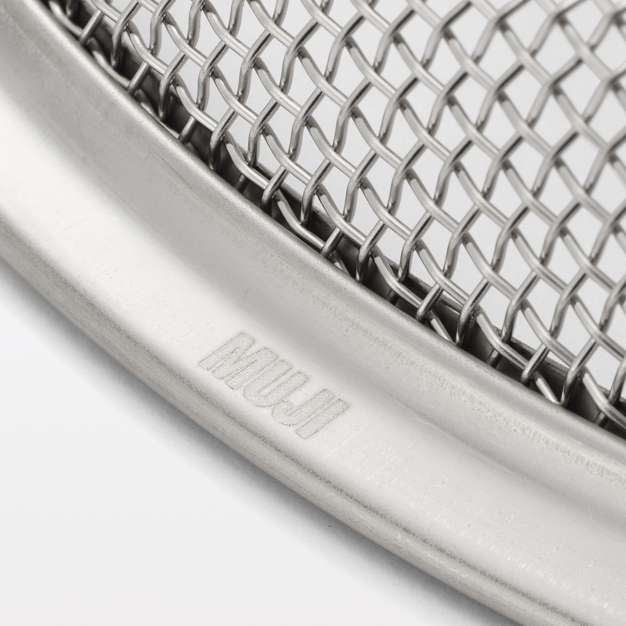 ステンレス平ザル