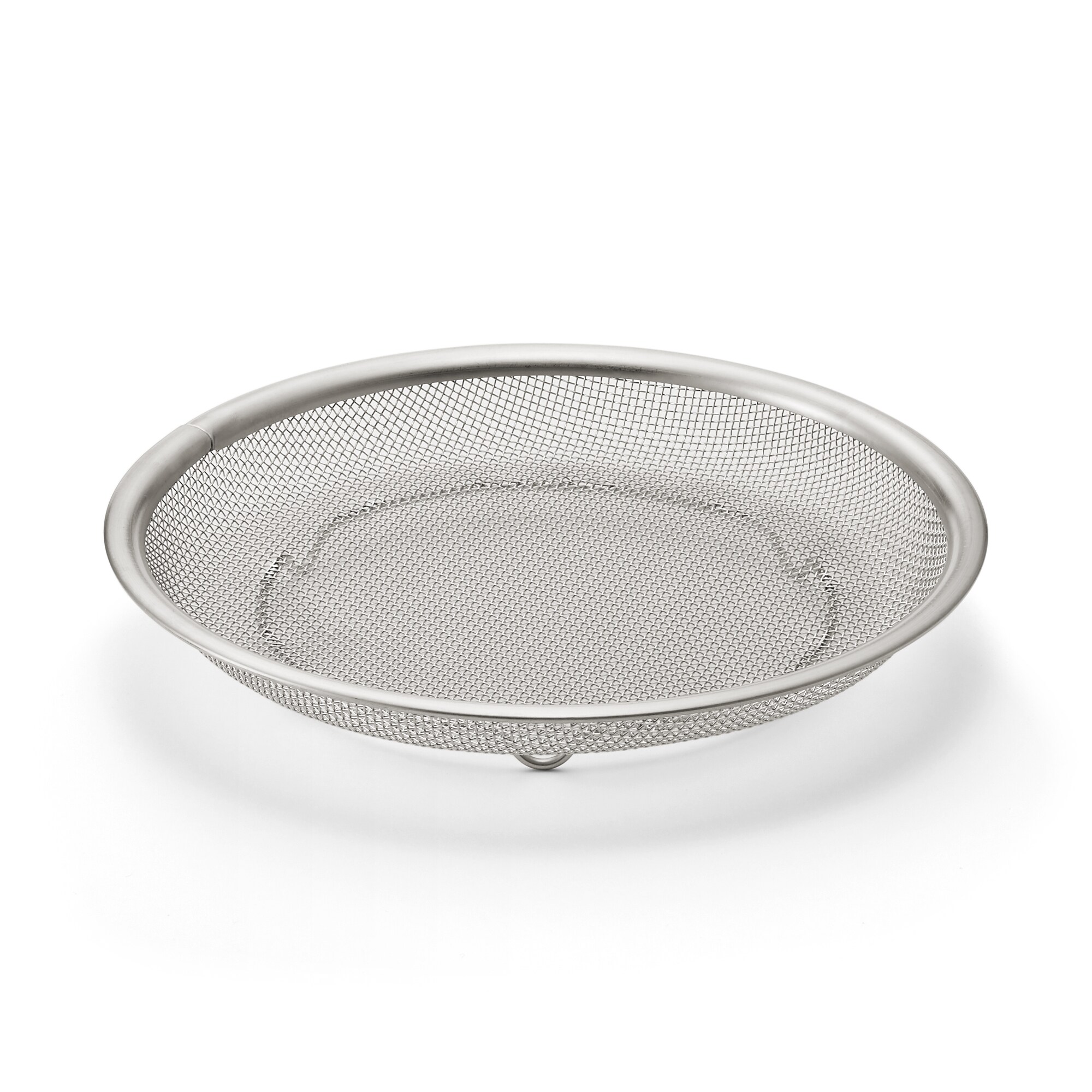 ステンレス平ザル