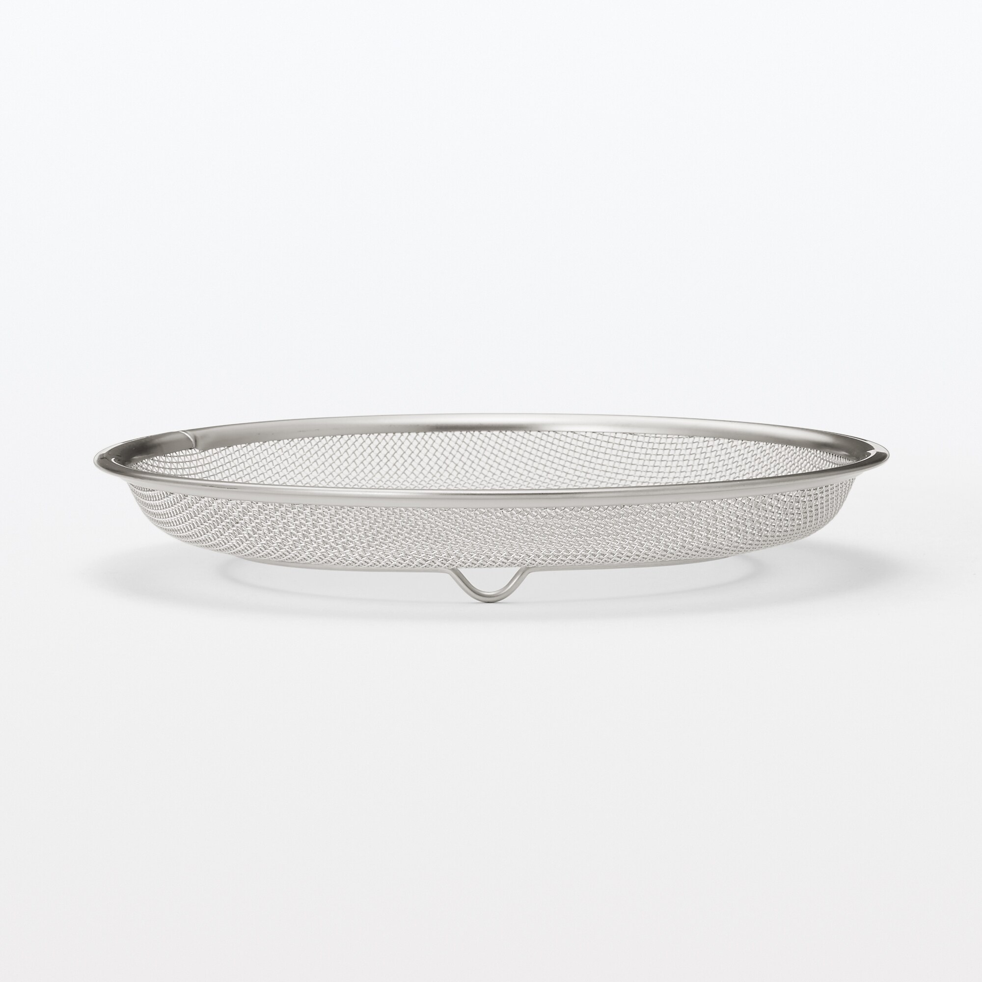 ステンレス平ザル