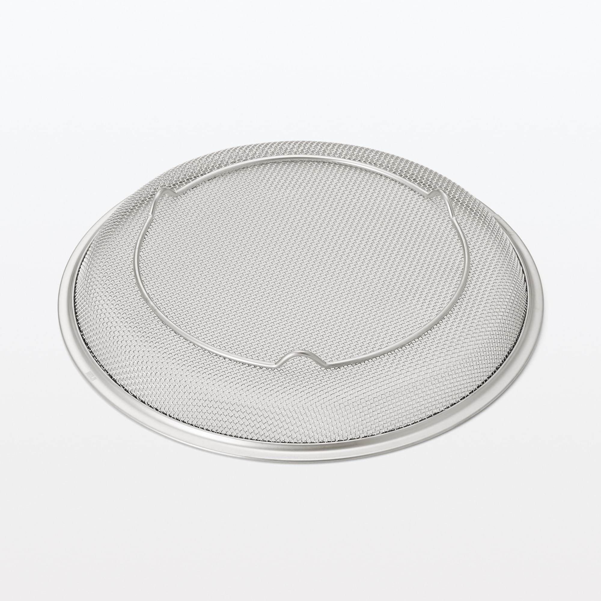 ステンレス平ザル