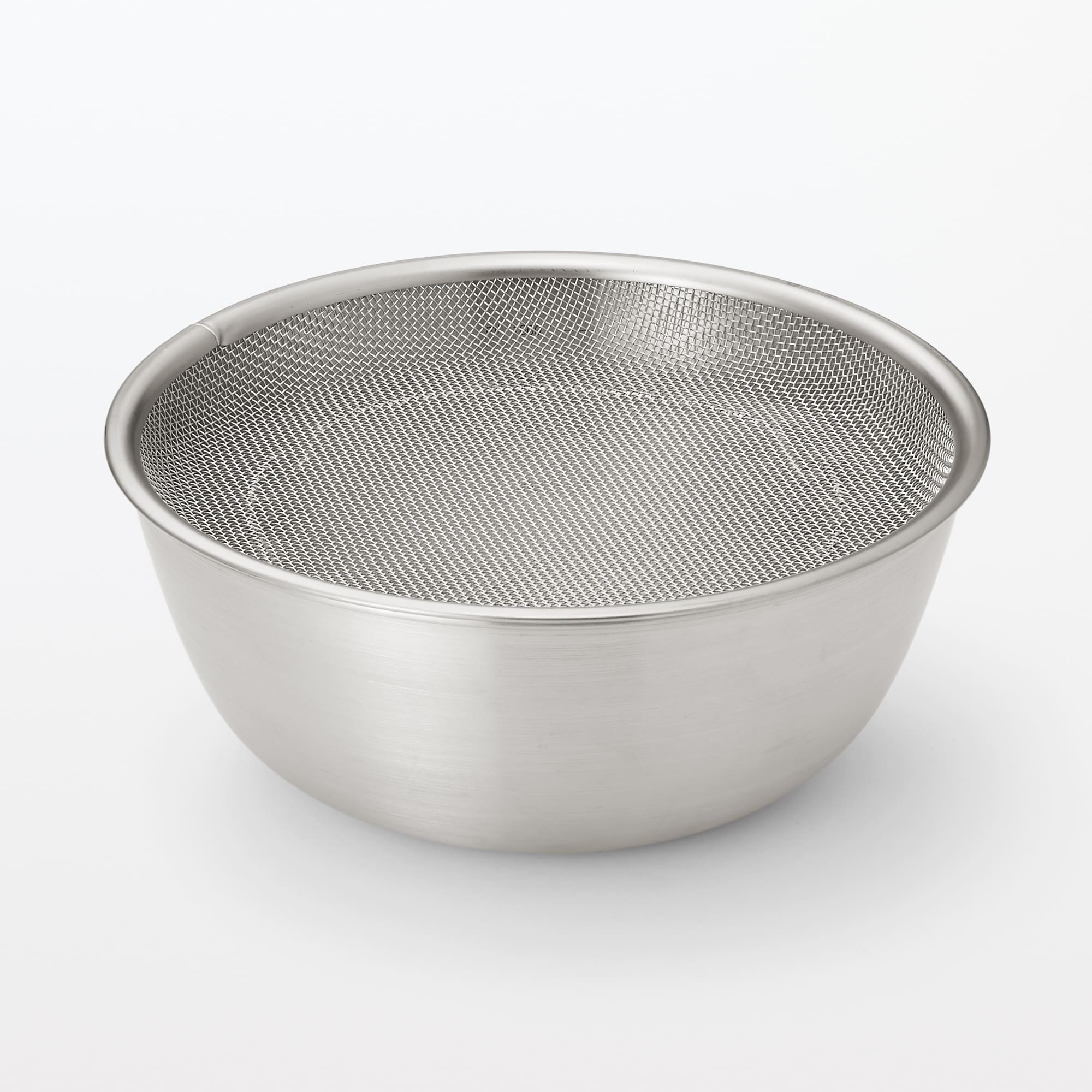 ステンレス平ザル