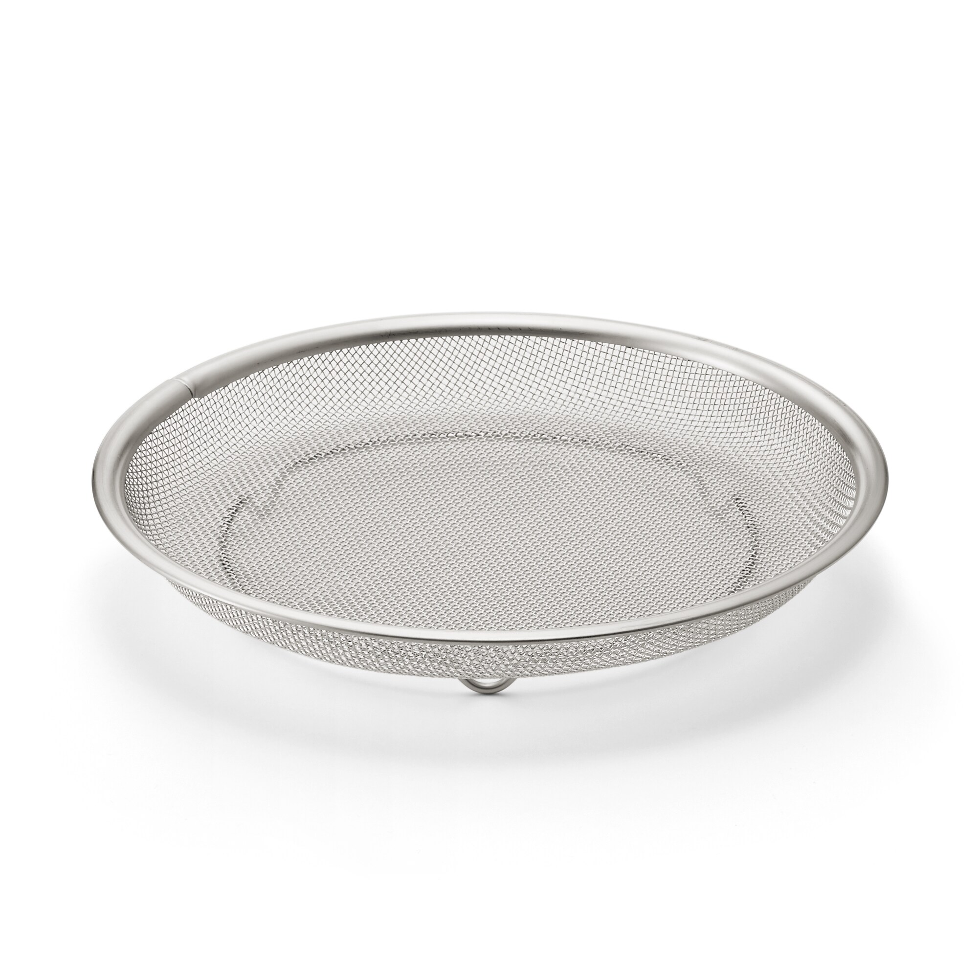 ステンレス平ザル