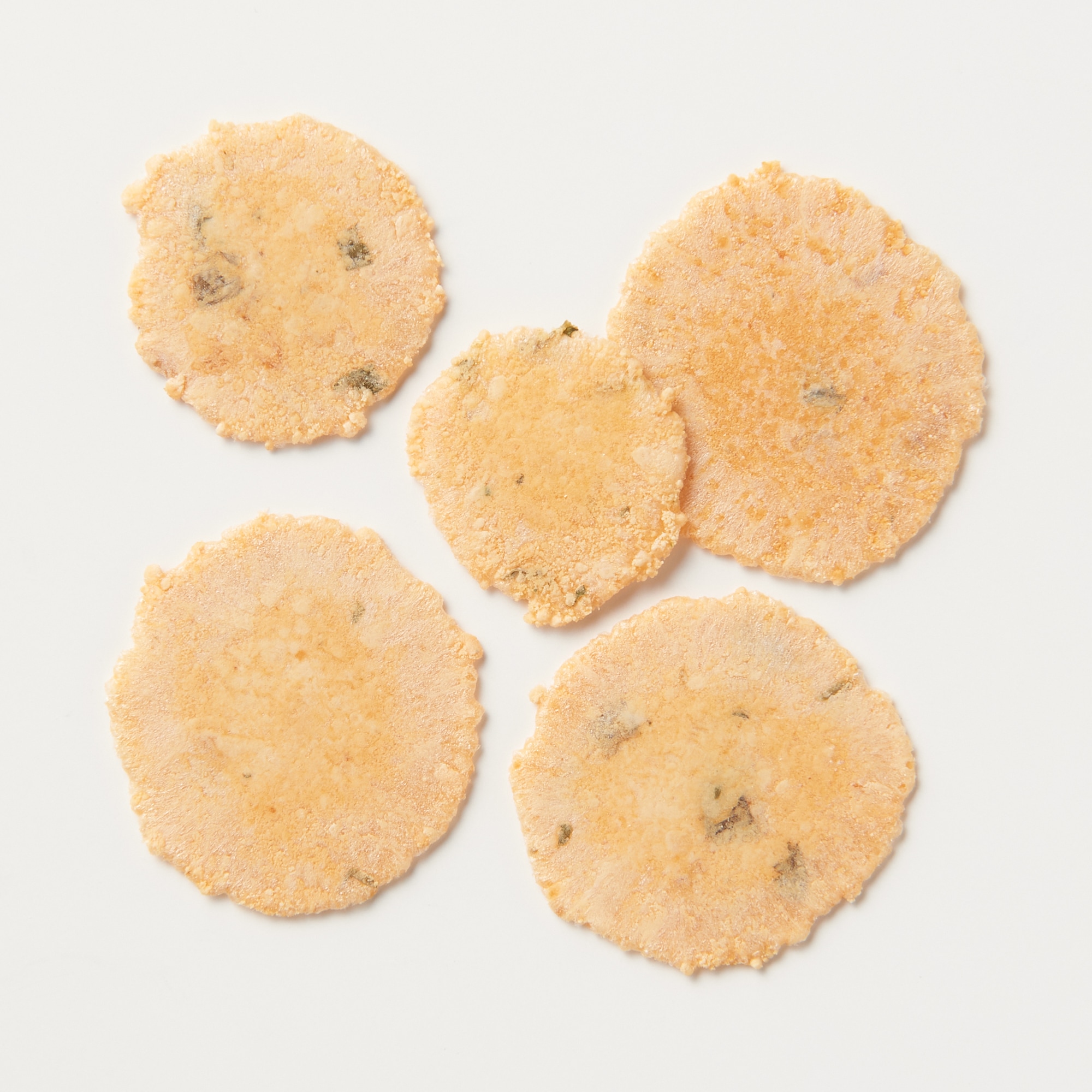 （海外）ひとくちお好み焼き風えびせんべい