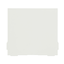 【パーツ】ポリプロピレン小物収納ボックス３段用・仕切板　ホワイトグレー