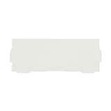 【パーツ】ポリプロピレン小物収納ボックス６段用・仕切板　ホワイトグレー