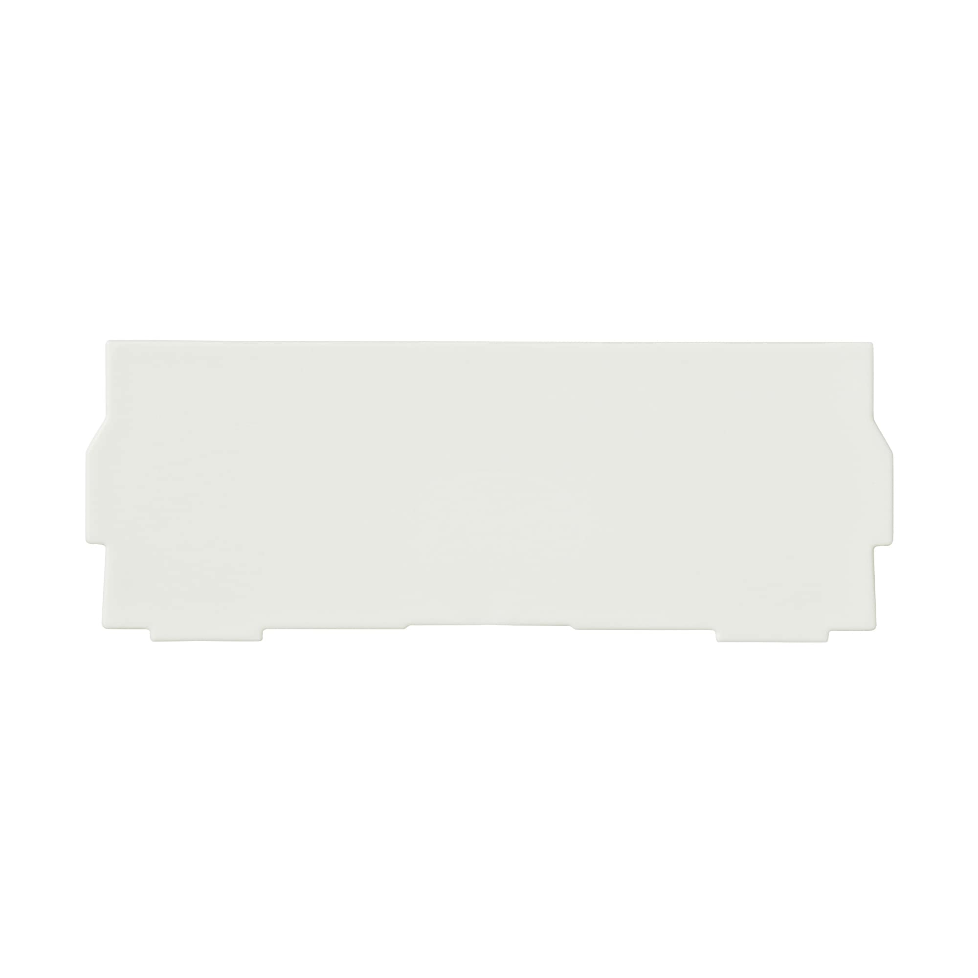 【パーツ】ポリプロピレン小物収納ボックス６段用・仕切板　ホワイトグレー