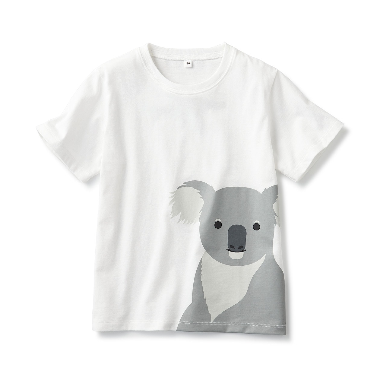 インド綿天竺編み プリントｔシャツ キッズ キッズ１１０ コアラ キッズトップス 通販 無印良品