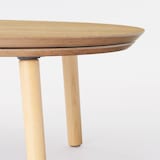 楕円こたつ　ナチュラル