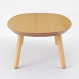 楕円こたつ小　ナチュラル