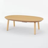 楕円こたつ小　ナチュラル