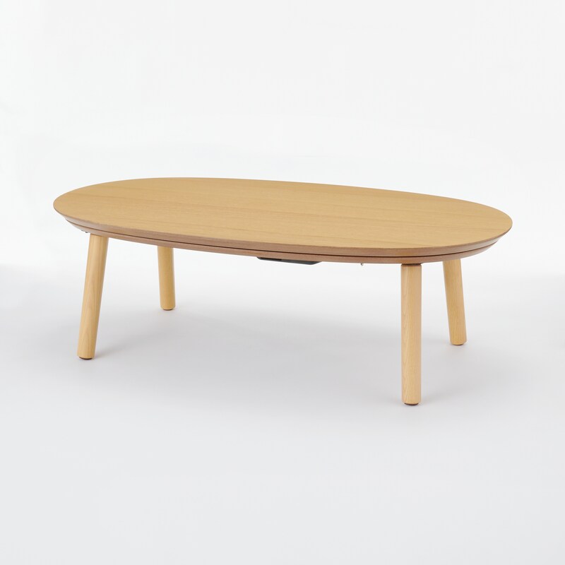 楕円こたつ小 ナチュラル | 無印良品