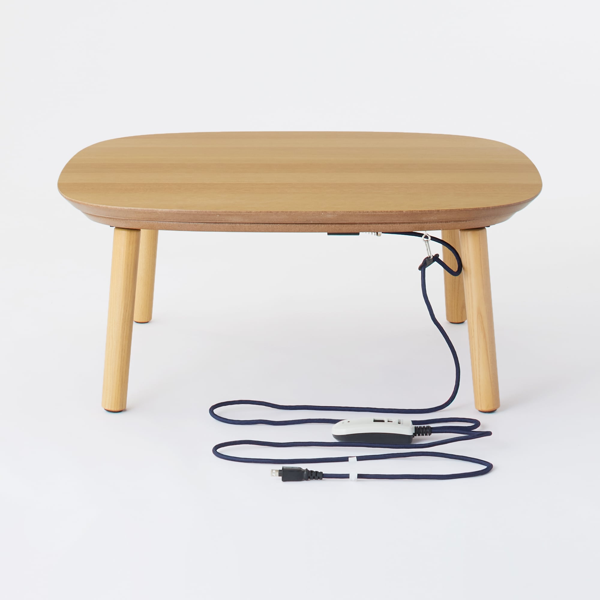 正方形こたつ　ナチュラル