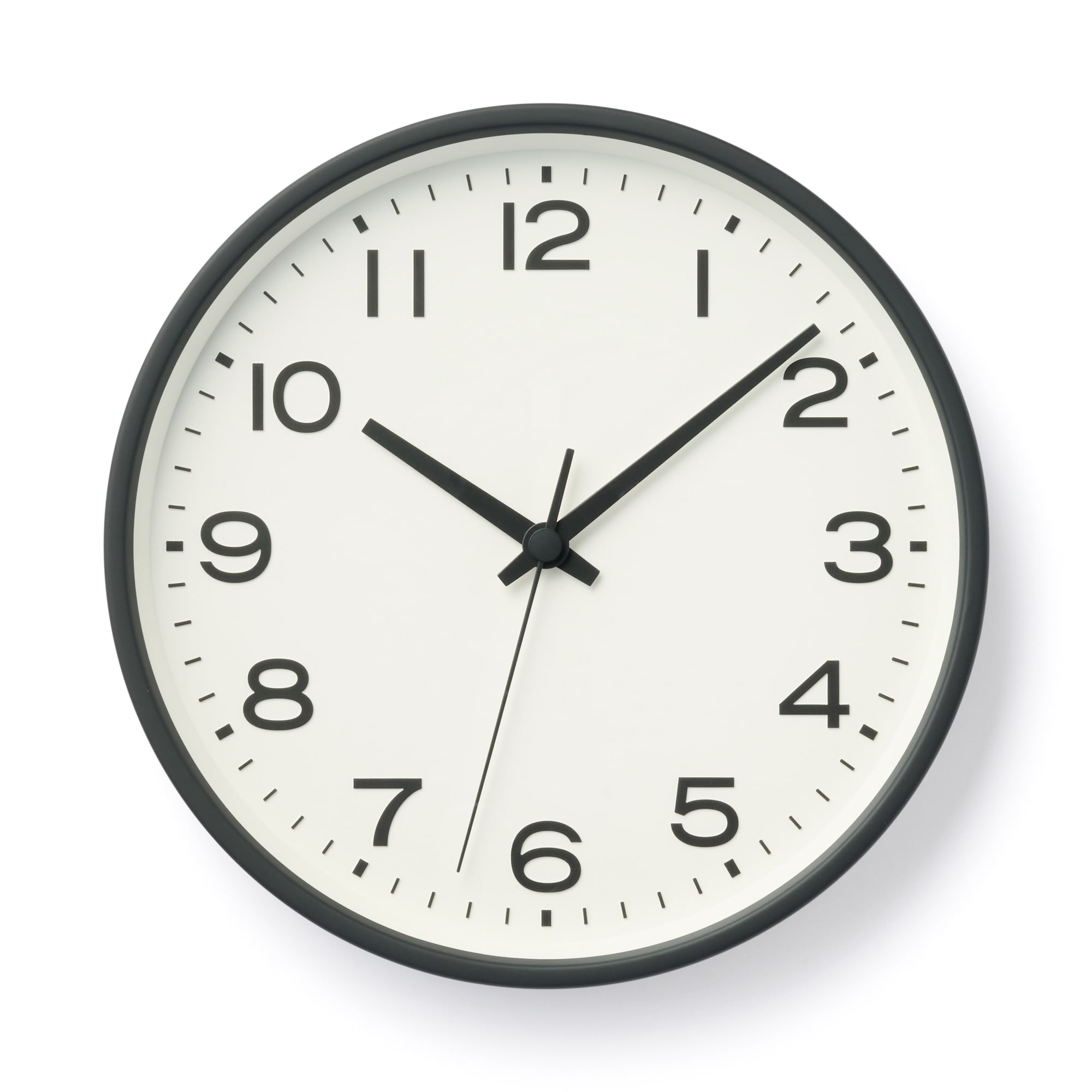アナログ時計・大　ブラック
