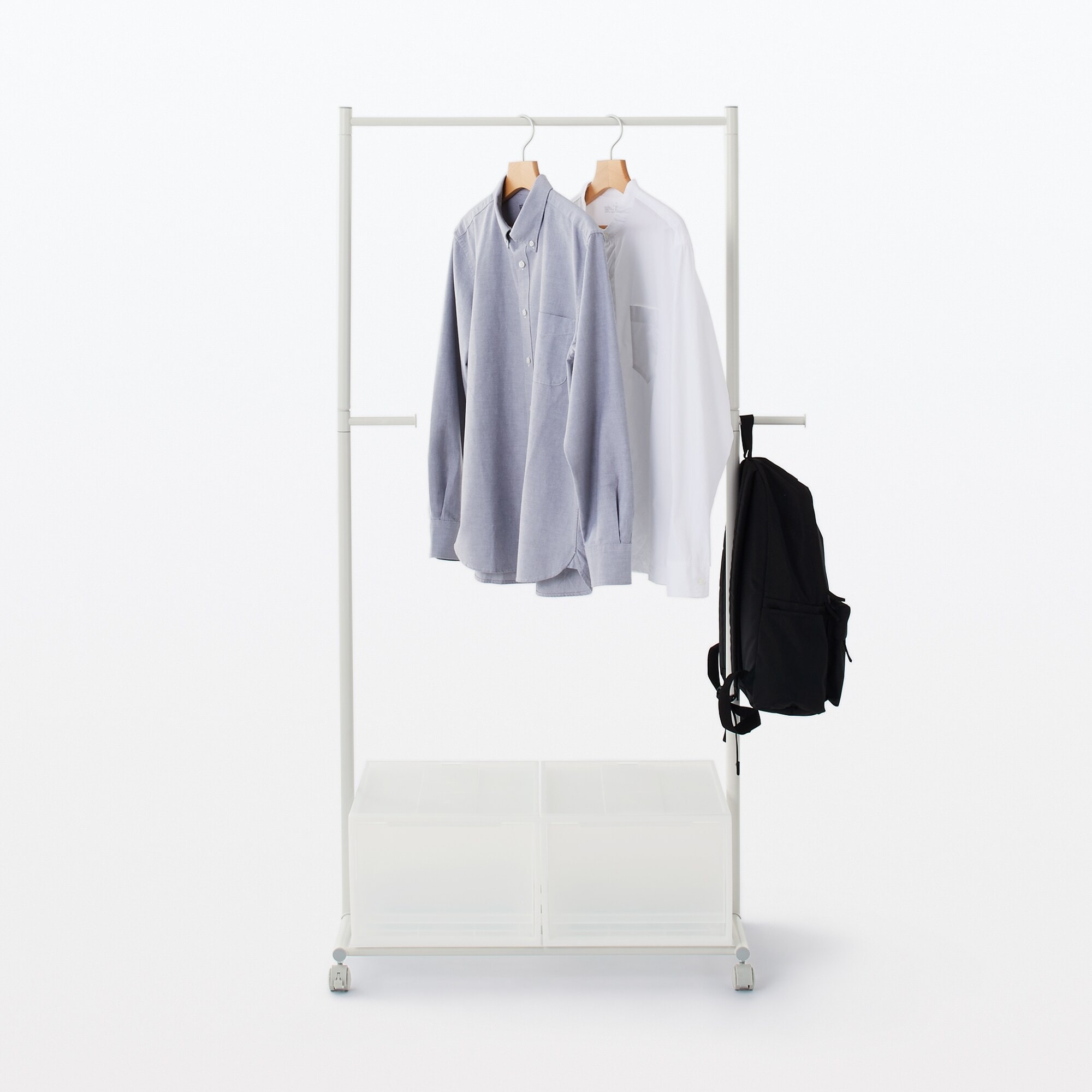スチールパイプハンガーラック | 無印良品