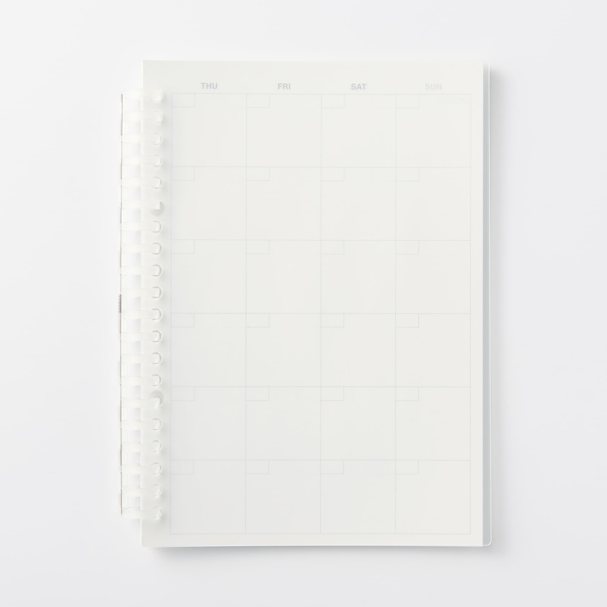 リフィルノート　リフィル　フリースケジュール