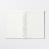 リフィルノート　リフィル　家計簿