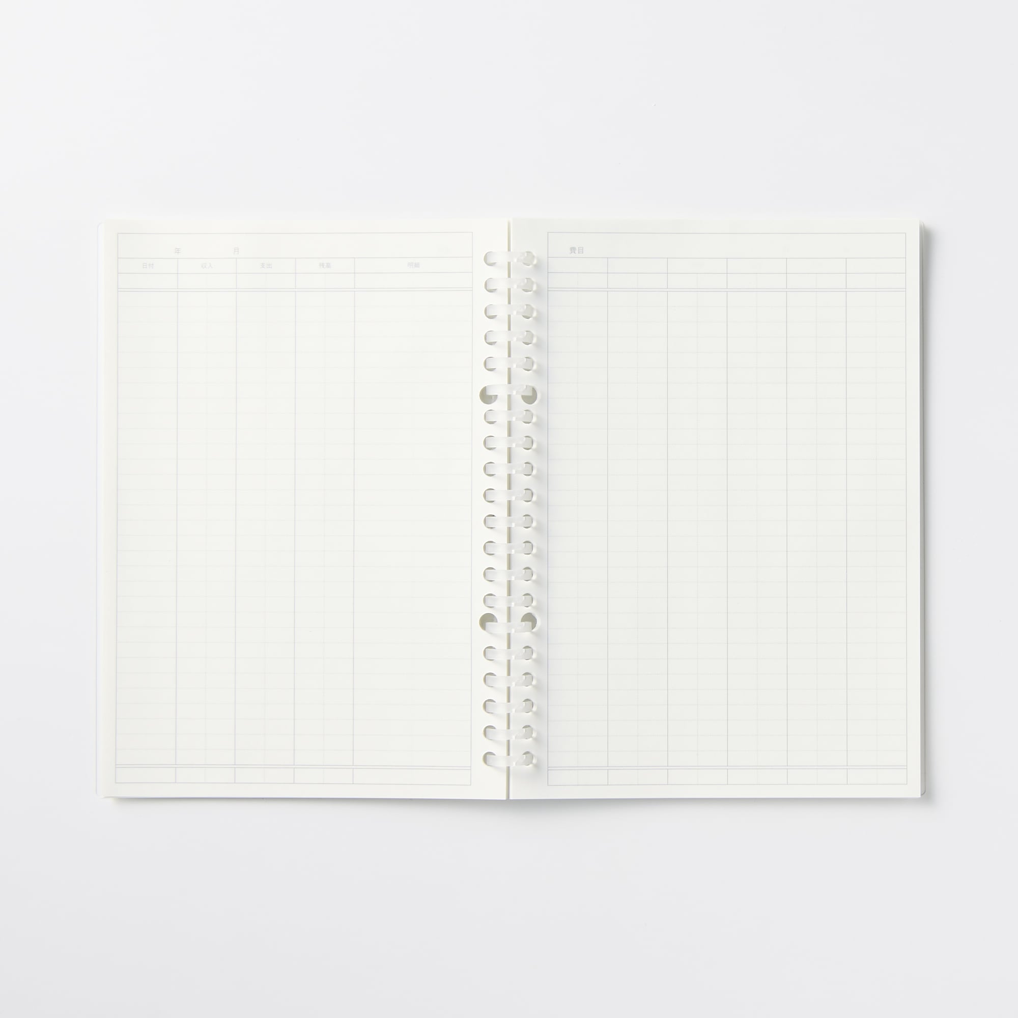 リフィルノート　リフィル　家計簿