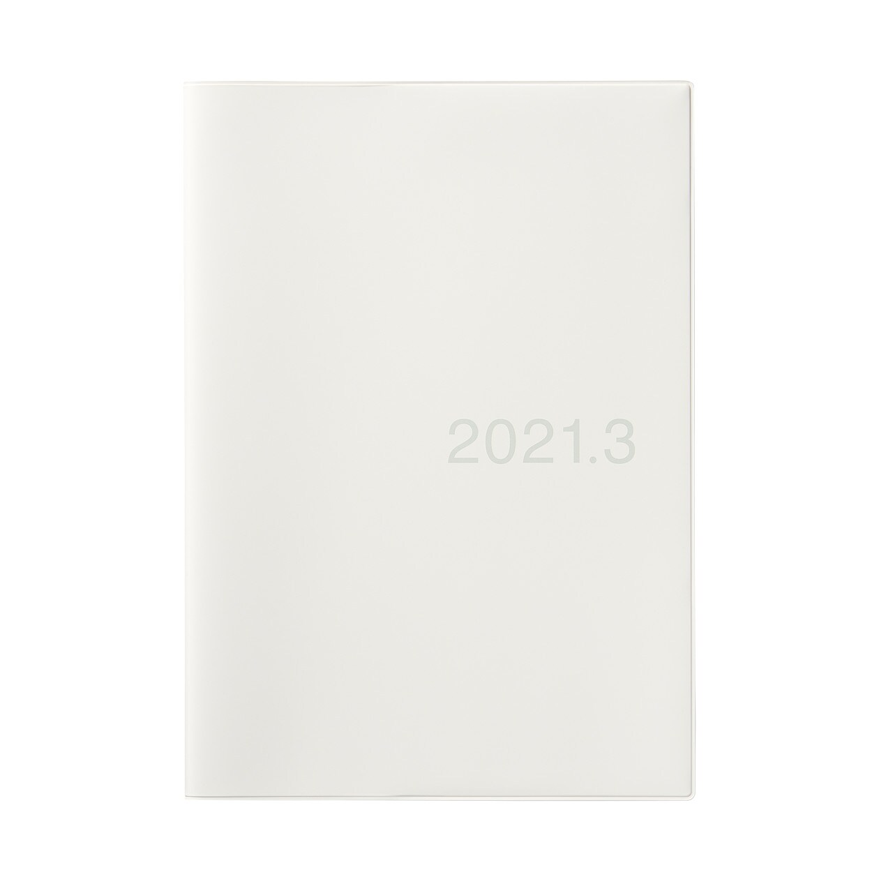 上質紙マンスリーウィークリーノート２０２１年３月始まり ｂ５ ホワイトグレー 手帳 スケジュール 通販 無印良品