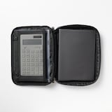 取り外せるペンケース付き手帳カバー