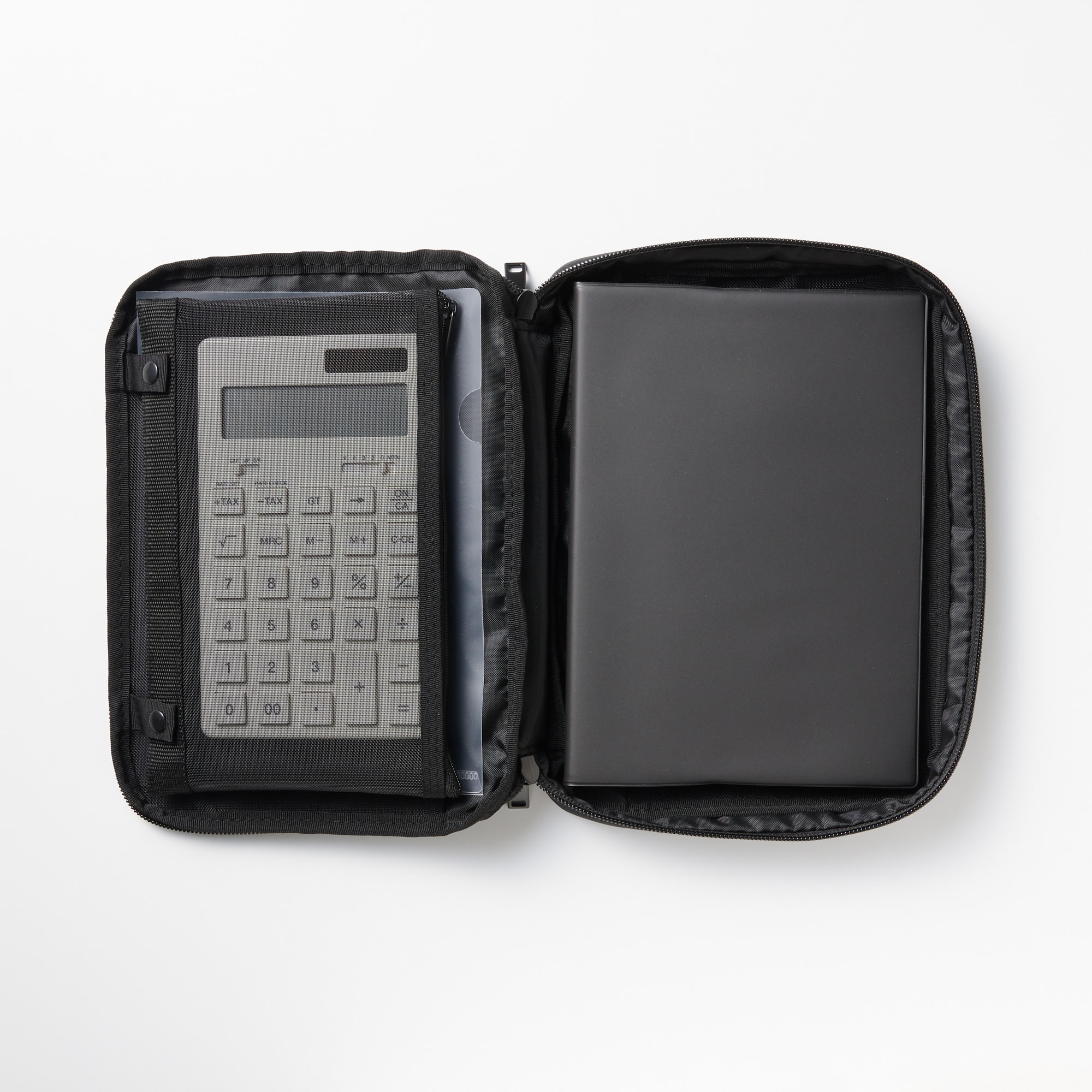 取り外せるペンケース付き手帳カバー