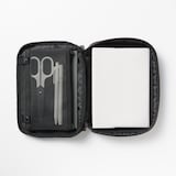 取り外せるペンケース付き手帳カバー