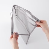 ナイロンメッシュバッグインバッグ