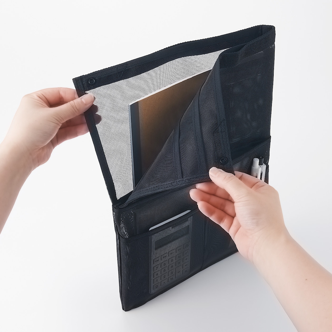 ナイロンメッシュバッグインバッグ 無印良品